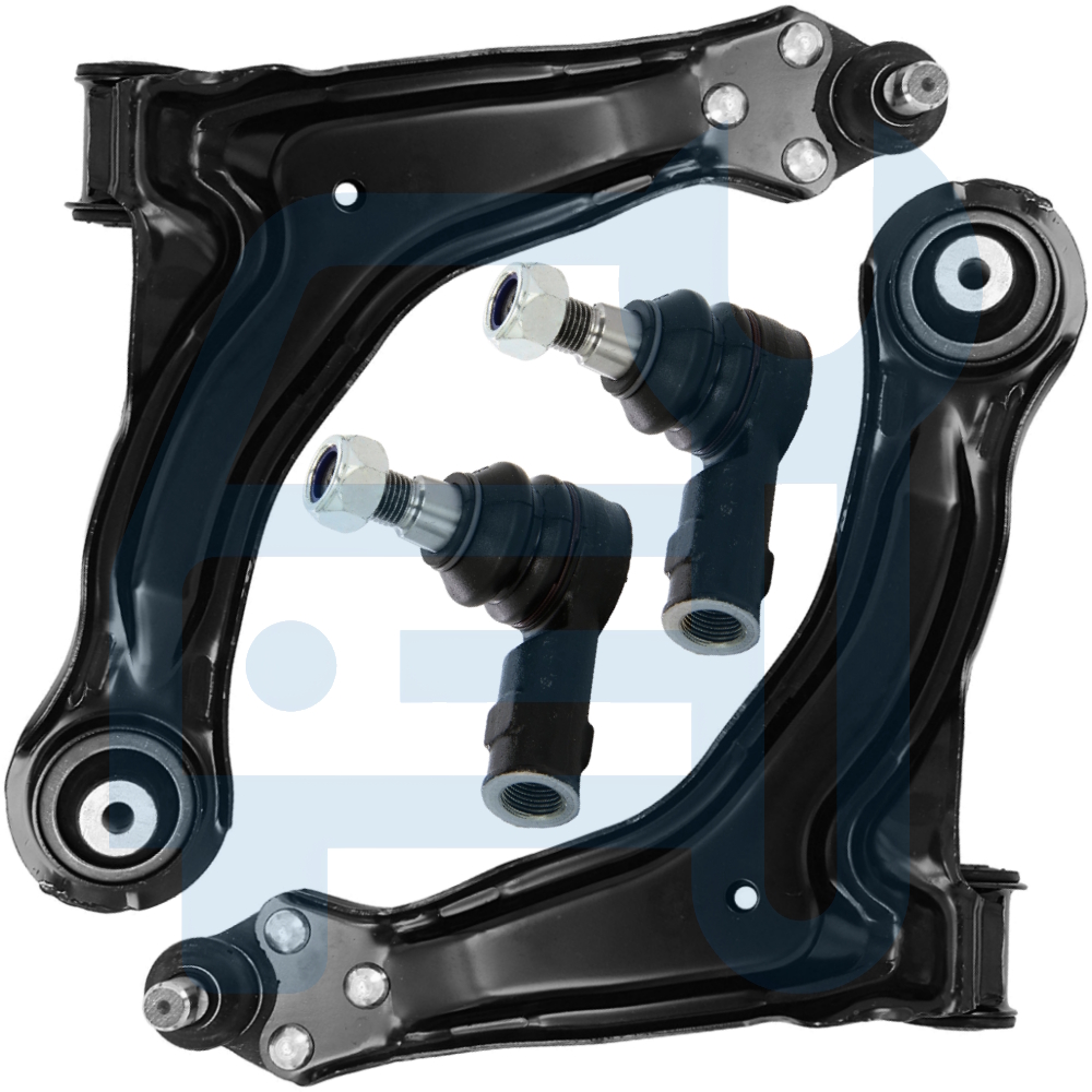 Kit Triangle Bras de Suspension Avant 4 Pièces pour Mercedes Classe V Vito W638