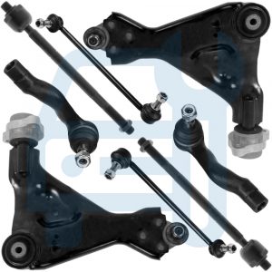 Kit Triangle Bras de Suspension Avant 8 Pièces pour Mercedes Vito Viano W639 10-14