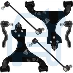 Kit Triangle Bras de Suspension Avant 6 Pièces pour Mercedes Vito Viano W639
