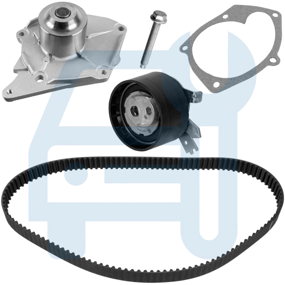 KIT DISTRIBUTION POMPE A EAU GALET RENAULT CLIO 2 3 SCENIC MEGANE KANGOO 1.5 DCI