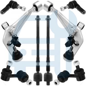 NISSAN X-TRAIL T30 TRIANGLE BRAS DE SUSPENSION ROTULE BIELLETTE AVANT AV 8 PCS