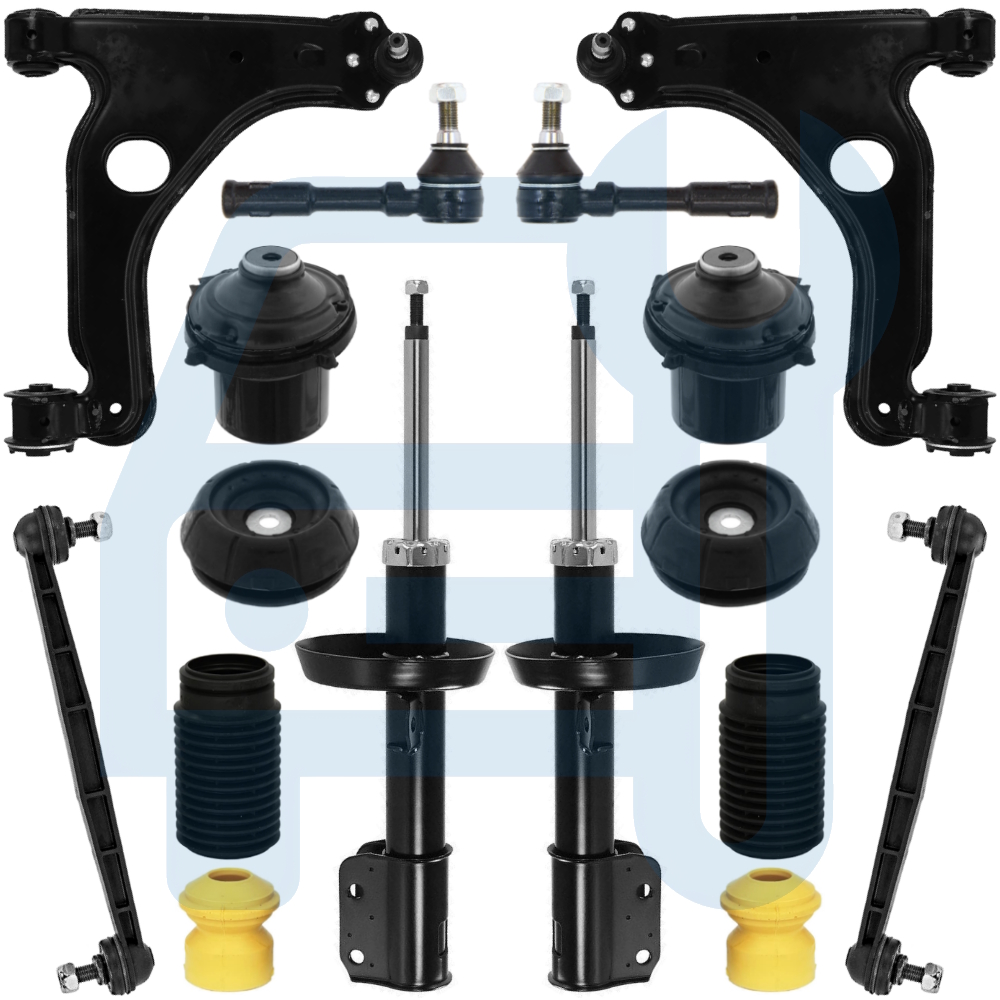 OPEL ASTRA G ZAFIRA A AMORTISSEURS COUPELLES TRIANGLE BRAS DE SUSPENSION ROTULES