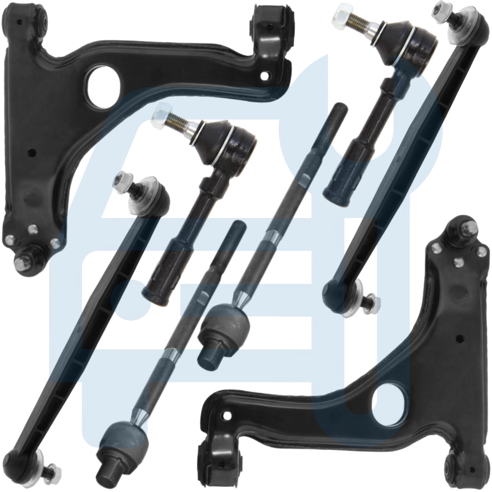 OPEL ZAFIRA A KIT TRIANGLE BRAS DE SUSPENSION ROTULE BIELLETTE BARRE STAB AVANT