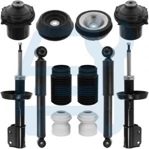 OPEL ASTRA G AMORTISSEUR GAZ AVANT ARRIÈRE COUPELLES SUSPENSION BUTÉE SOUFFLET