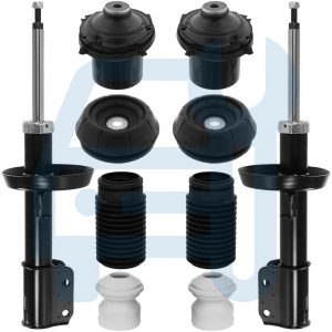 OPEL ASTRA G ZAFIRA A AMORTISSEUR GAZ AVANT COUPELLES SUSPENSION BUTÉE SOUFFLET