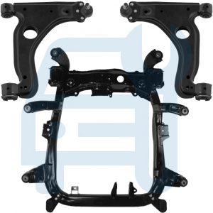 OPEL ASTRA H BERCEAU SUPPORT MOTEUR BRAS DE SUSPENSION ROTULE BIELLETTE AVANT AV