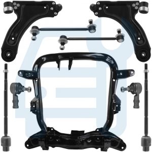 OPEL CORSA C TRIANGLE BRAS DE SUSPENSION ROTULES BIELLETTES SUPPORT MOTEUR AVANT