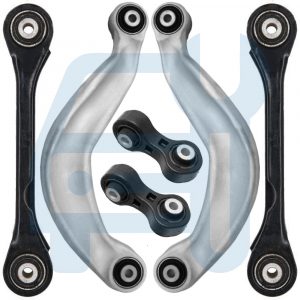 PORSCHE MACAN 95B TRIANGLE BRAS DE SUSPENSION BARRE STAB ESSIEU AR ARRIÈRE 6 PCS