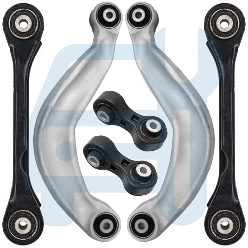 PORSCHE MACAN 95B TRIANGLE BRAS DE SUSPENSION BARRE STAB ESSIEU AR ARRIÈRE 6 PCS