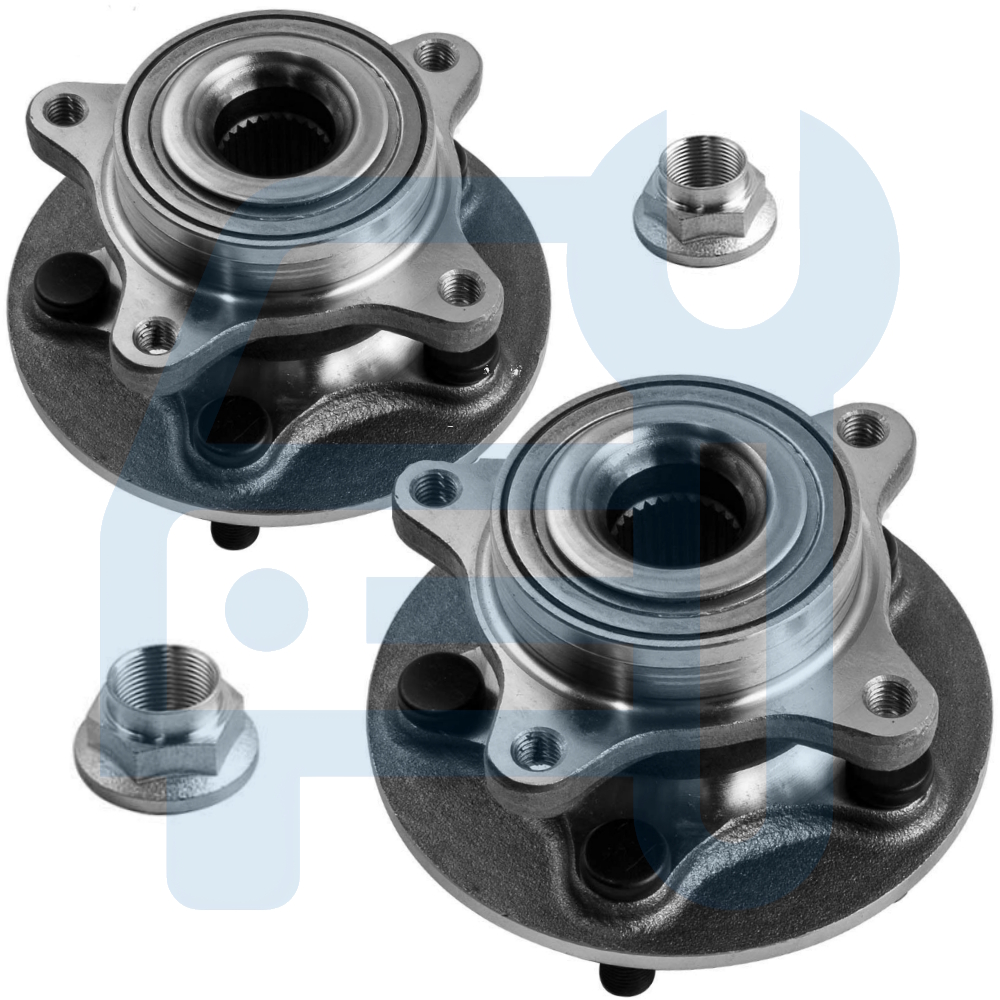 2x MOYEU ROULEMENT DE ROUE AVANT LAND ROVER DISCOVERY III IV RANGE ROVER SPORT