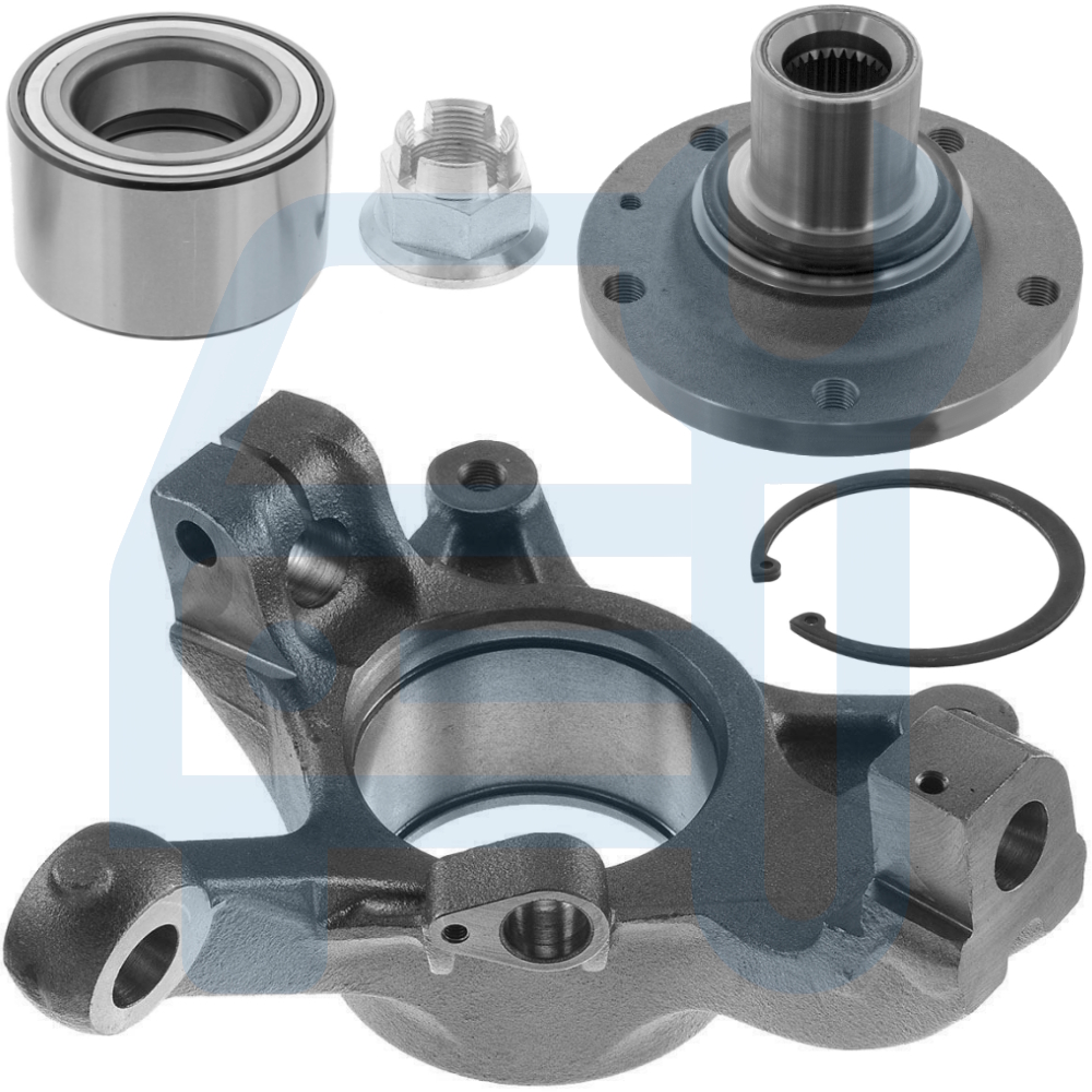 RENAULT MASTER II 2 PORTE FUSEE D'ESSIEU MOYEU DE ROUE ROULEMENT AV AVANT GAUCHE