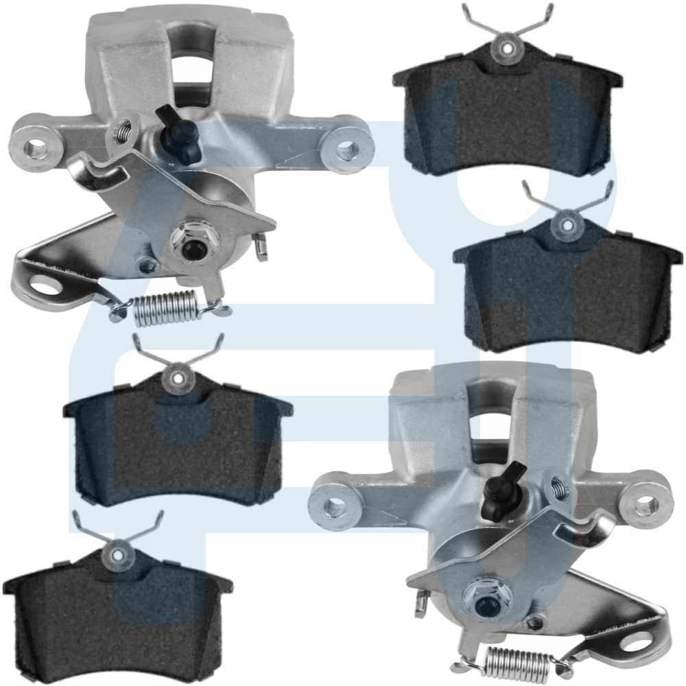 KIT ETRIER DE FREIN & PLAQUETTES ARRIÈRE RENAULT MEGANE 2 II SCENIC TWINGO WIND