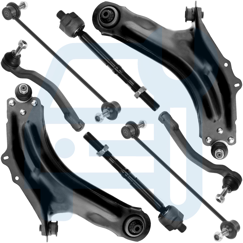 Kit Triangle Bras de Suspension Avant 8 Pièces pour Renault Kangoo Mercedes Citan