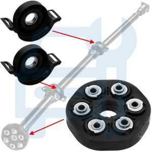 RENAULT KANGOO 4x4 SCENIC RX4 PALIERS D'ARBRE DE TRANSMISSION & FLECTOR VISSERIE