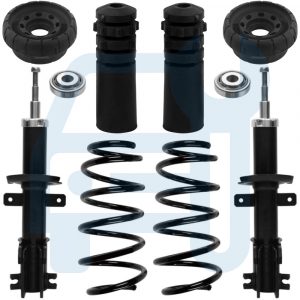 OPEL VIVARO RENAULT TRAFIC II AMORTISSEUR COUPELLES BUTÉE SOUFFLET RESSORT AVANT