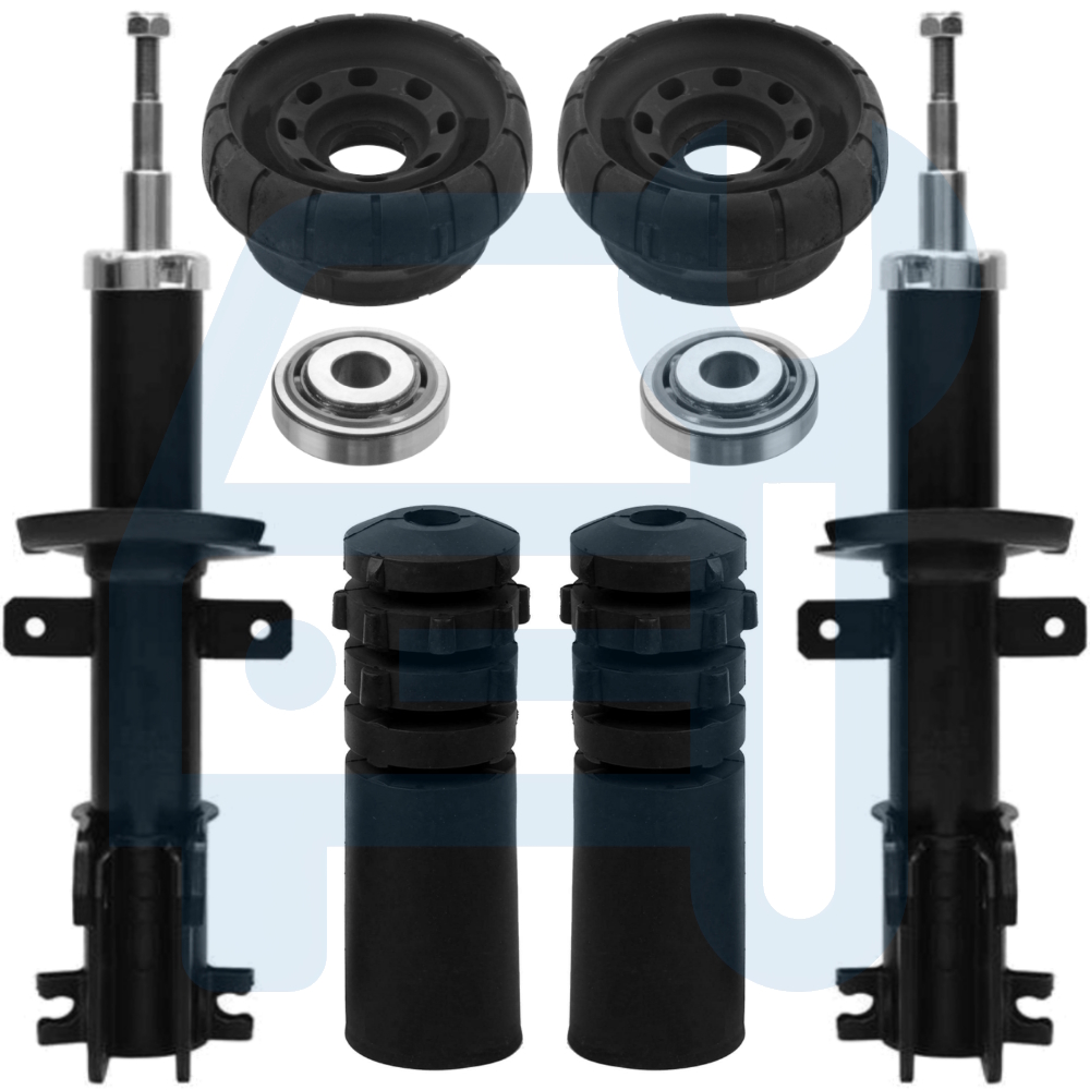 OPEL VIVARO A RENAULT TRAFIC II KIT AMORTISSEURS COUPELLES BUTÉE SOUFFLET AVANT