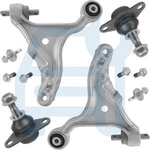 VOLVO V70 II S60 I TRIANGLE BRAS DE SUSPENSION ALU ROTULES AVANT AV GAUCHE DROIT