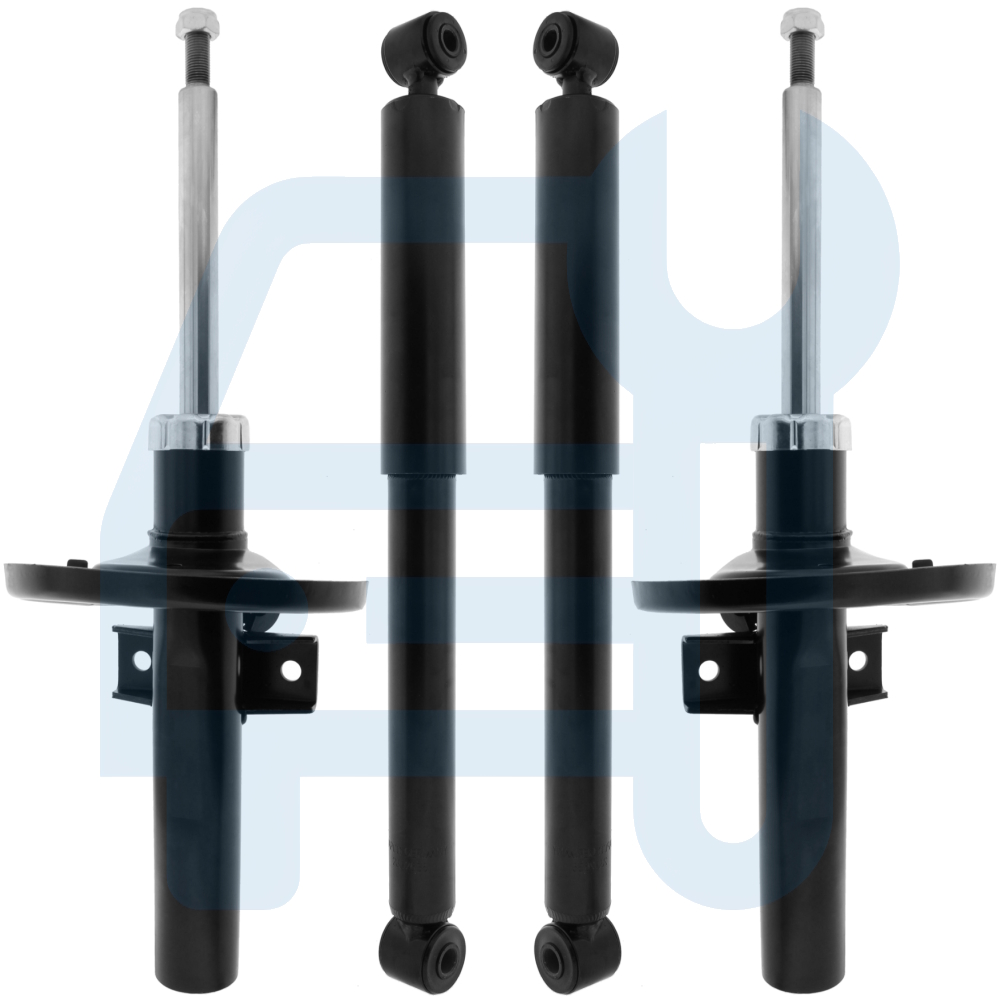 VW SHARAN 7M FORD GALAXY WGR SEAT ALHAMBRA 7V KIT AMORTISSEURS GAZ AVANT ARRIÈRE