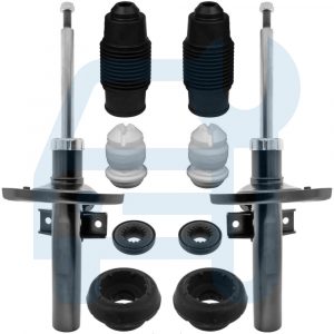 VW SHARAN FORD GALAXY SEAT ALHAMBRA AMORTISSEURS GAZ COUPELLES SOUFFLETS AVANT