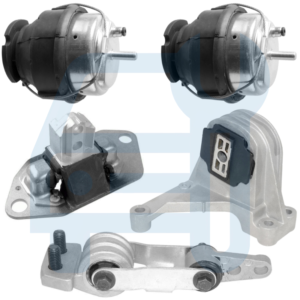 Kit Silent Bloc Support Moteur Boite de Vitesse pour Volvo S60 S80 V70 XC70 XC90