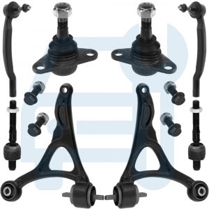 Kit Triangle Bras de Suspension Avant Inférieur 8 Pièces pour Volvo XC90 I
