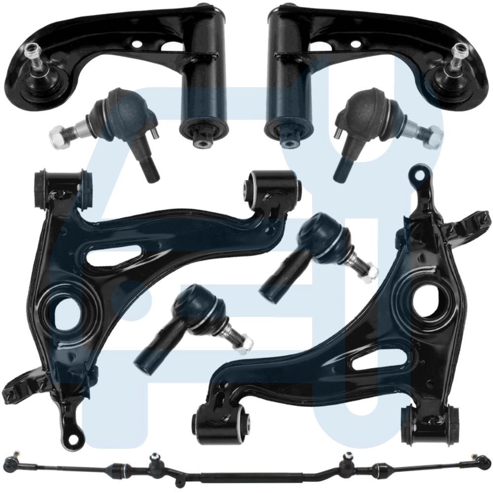 Kit Triangle Bras de Suspension Avant 9 Pièces pour Mercedes CLK W208 A208