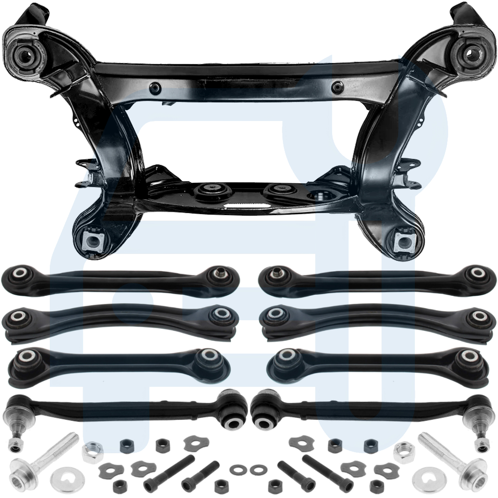 Corps d'Essieu & Bras de Suspension & Visserie Arrière pour Mercedes Classe C W203 S203