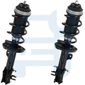 Jambe de Suspension Avant Amortisseur Coupelle Ressort Prémonté pour Opel Corsa D